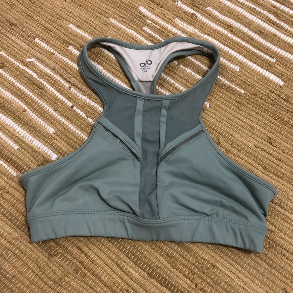 Alo yoga sports bra sage